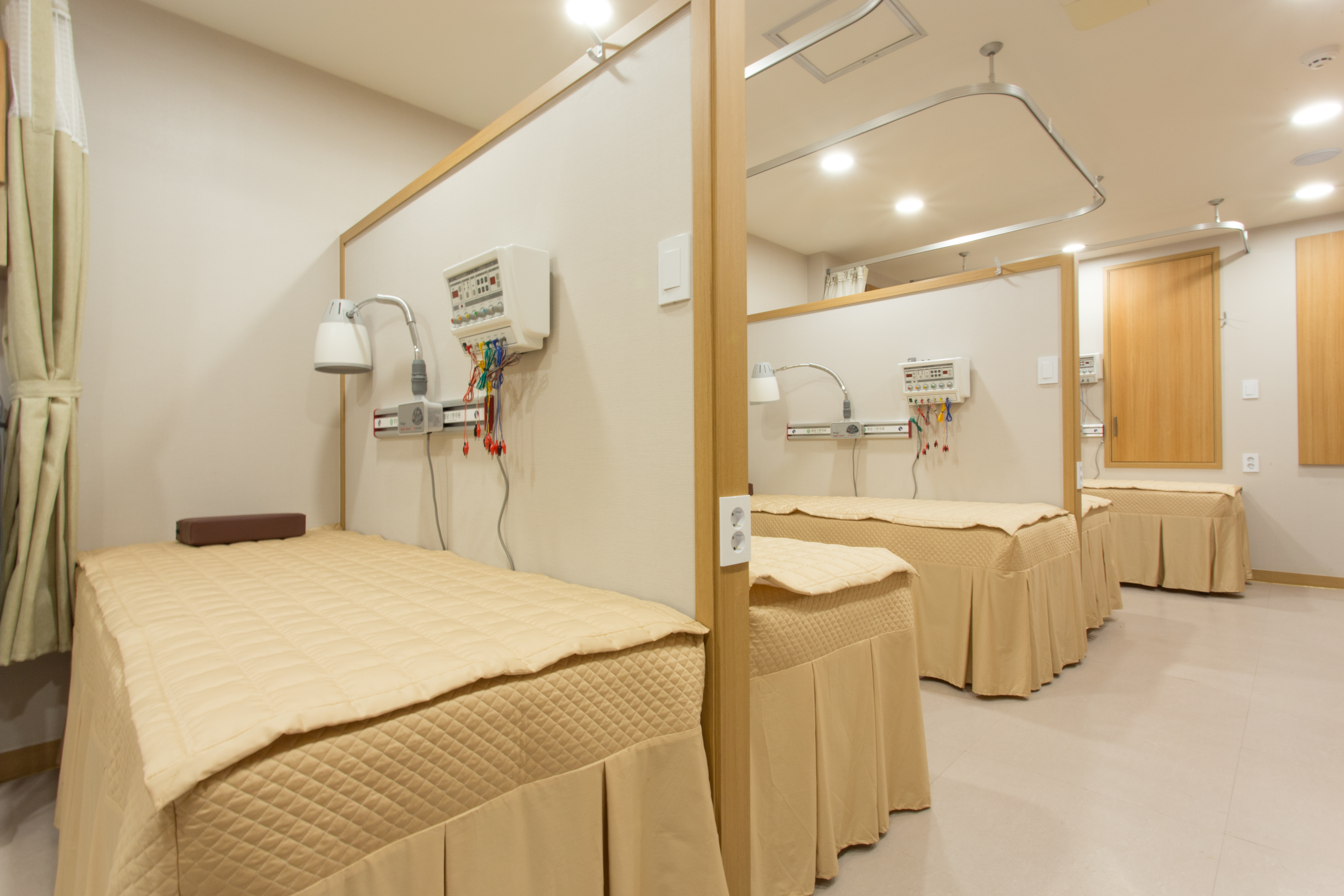 침구치료실입니다.
