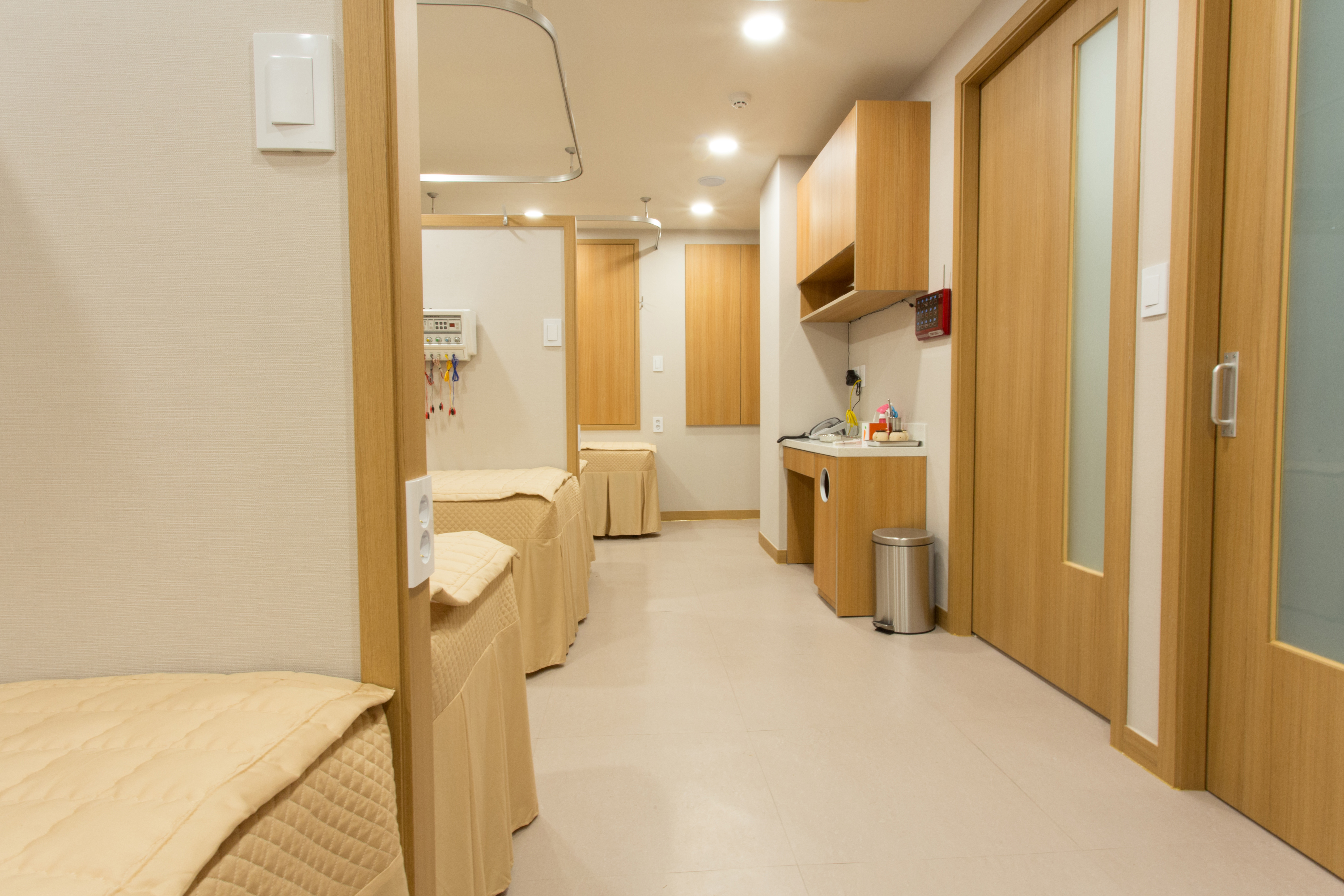 침구치료실입니다.
